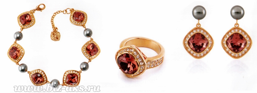 браслет, серьги и кольцо - золото королевы Виктории